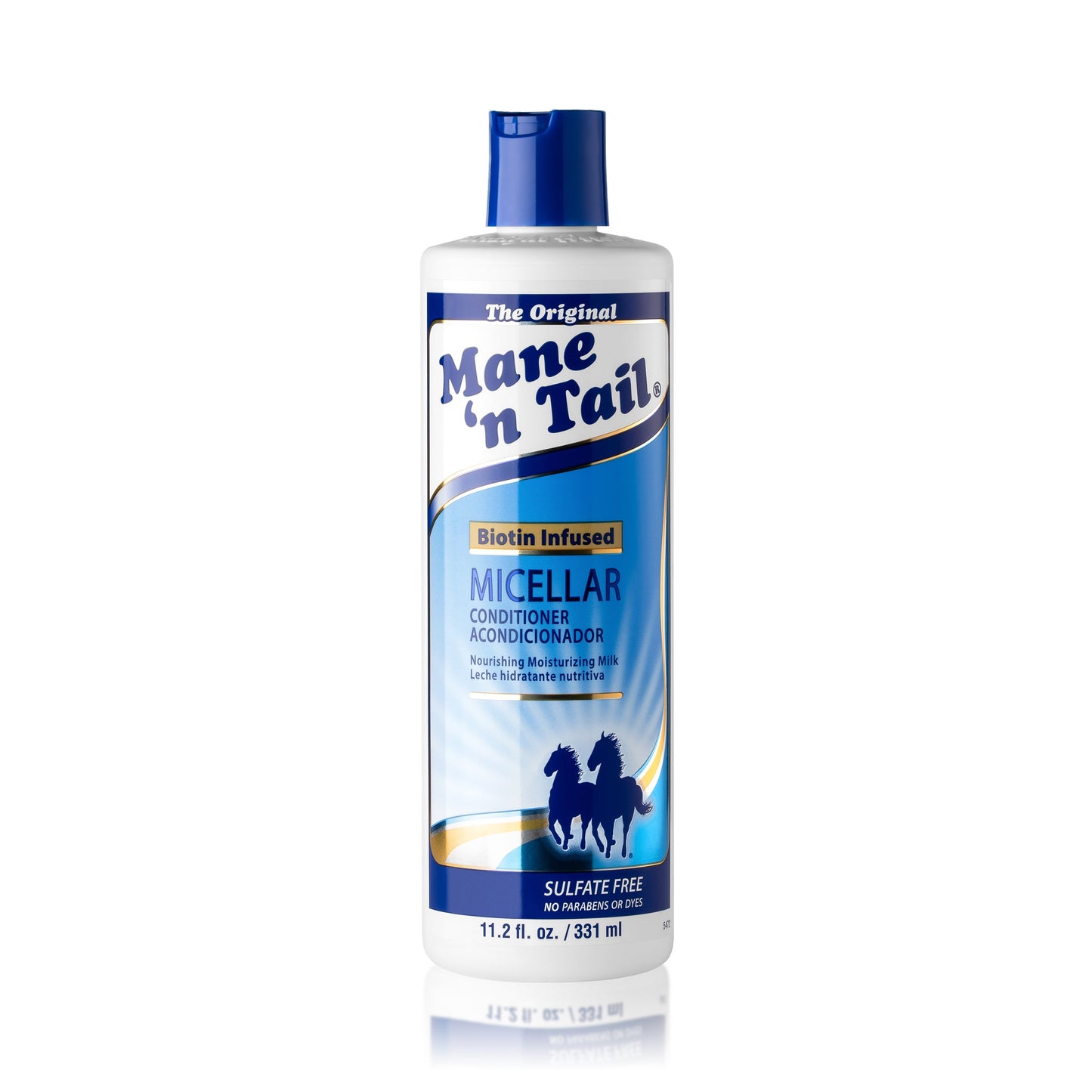 Mane 'n Tail Original Biotin Infused Micellar Conditioner in 11.2 oz bottle, natural hair care conditioner by Pasteur Pharmacy