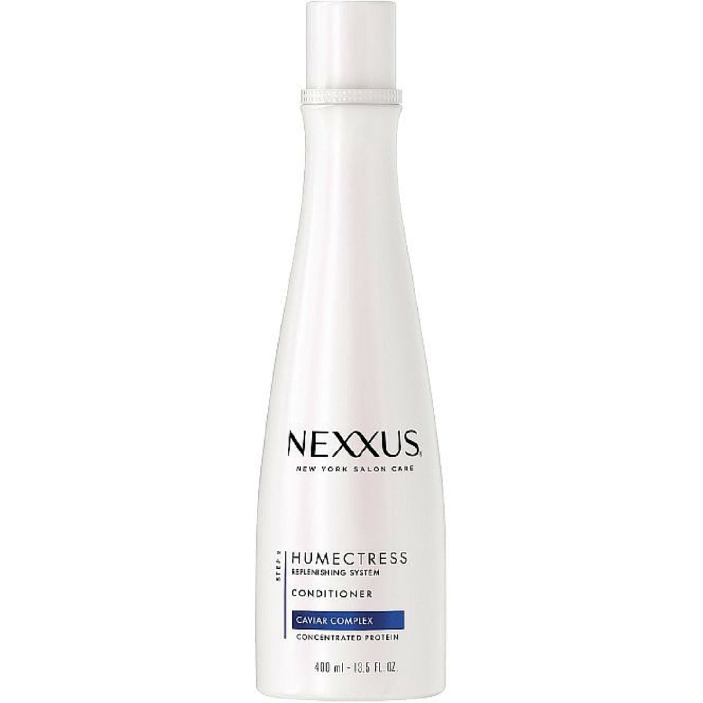 Nexxus Humectress Ultimate Moisture Conditioner in 13.5 fl oz bottle, nourishing conditioner for dry, damaged hair.