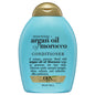 OGX Renewing Argan Oil of Morocco Conditioner in a 13 fl oz squeeze bottle, designed to nourish and strengthen hair.