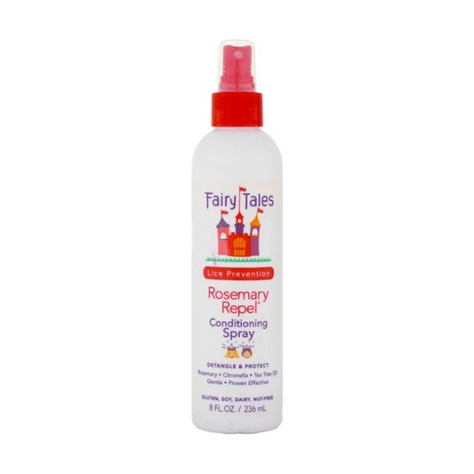 Fairy Tales Rosemary Repel Conditioning Spray by Pasteur Pharmacy, 8 fl oz bottle, for hair conditioning and lice prevention.