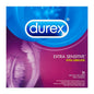 Durex Extra Sensitive Thin Condoms 24 pack from Pasteur Pharmacy, showing the condom packaging with branding and product details.