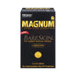 Trojan Magnum Large Size BareSkin lubricated latex condoms in packaging with clear branding and product details.