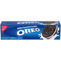 Chocolate Oreo sandwich cookies from Pasteur Pharmacy with creamy filling and classic chocolate wafer biscuits.