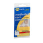 Sunmark Medicated Corn Removers for removing stubborn corns, shown in a clear package with medicated formula for foot care.