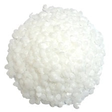 Cetyl Alcohol NF Grade powder in a 100-gram dispensing container, suitable for cosmetics, by Pasteur Pharmacy.