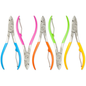 Assorted color Credo Cuticle Nipper by Pasteur Pharmacy, 10 cm, for precise cuticle grooming in cosmetics.