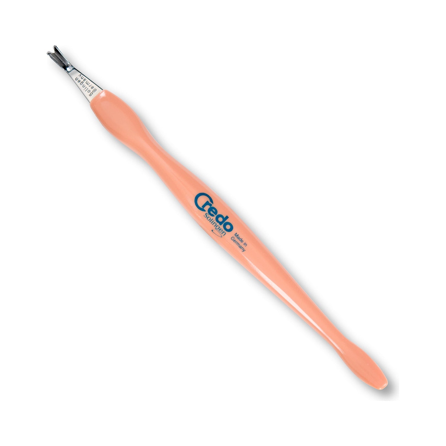 Credo Solingen Credo Cuticle Trimmer Pop Art style, a cosmetics tool for precise cuticle grooming, 16oz size.