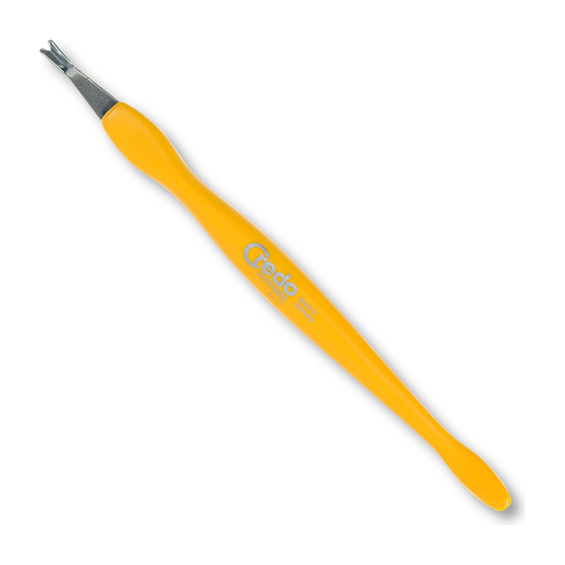 Credo Solingen Credo Cuticle Trimmer Pop Art 16oz, a professional grooming tool for precise cuticle trimming, shown in the image.