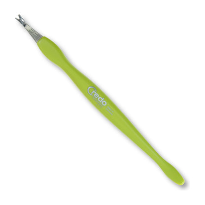 Credo Solingen Credo Cuticle Trimmer from Pasteur Pharmacy, showing a sleek, professional cuticle trimming tool with pop art design.