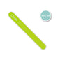 Green Credo Solingen Nail File for weak nails, 3 oz, with Popart design, designed for gentle nail filing and shaping.