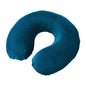 Nova Travel Neck Pillow made of memory foam, displayed with craft foam and Styrofoam materials in a product image.