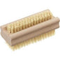 Dural Hand & Nail Brush by Keller Bürsten with plain beech wood handle, designed for grooming and cleaning nails.