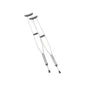 Cardinal Health standard tall crutches with padded arm supports and hand grips, designed for mobility assistance.