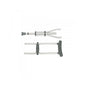 Drive Medical Knock Down Universal Aluminum Crutches, lightweight and adjustable crutches with foam arm pads and hand grips.