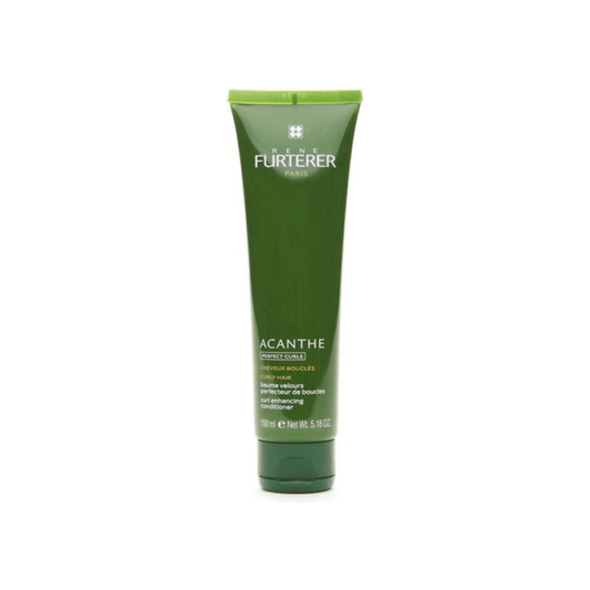 Rene Furterer ACANTHE Perfect Curls Curl Enhancing Conditioner in 5.18 fl oz bottle, designed to define and moisturize curly hair.