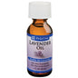 De La Cruz 100% Pure Lavender Essential Oil in a small glass bottle with dropper, used for cuticle care and aromatherapy.