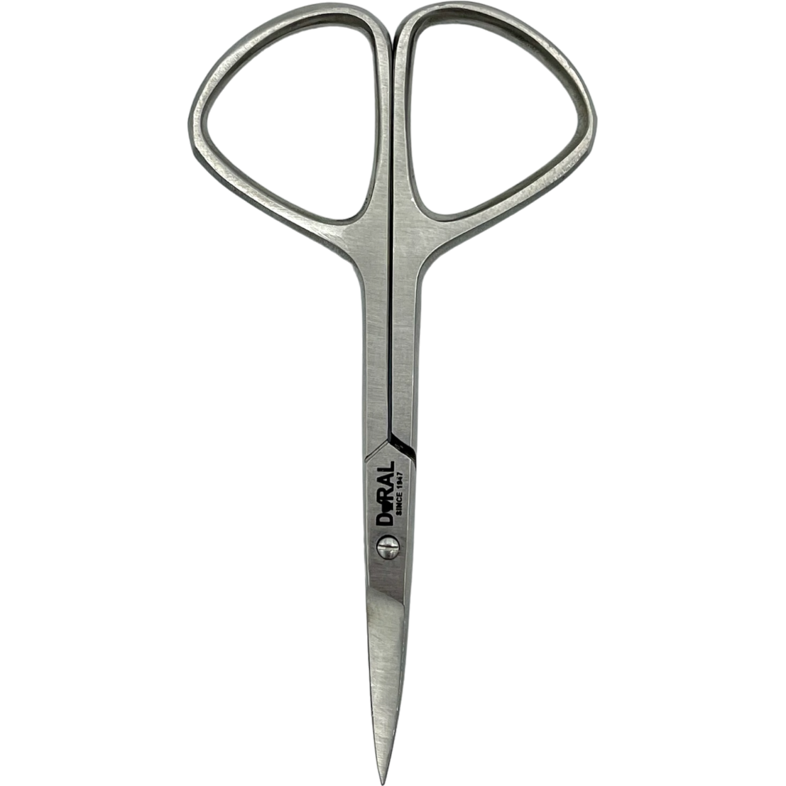 Dural straight tip cuticle and nail scissors by Pasteur Pharmacy, featuring sharp blades for precise cuticle grooming and nail trimming.
