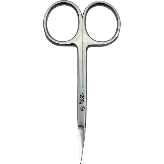 Dural Straight Tip Cuticle and Nail Scissors by Pasteur Pharmacy, stainless steel precision cuticle scissors for manicure grooming.