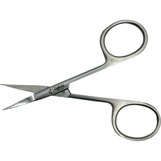 Dural Straight Tip Cuticle and Nail Scissors by Pasteur Pharmacy, stainless steel with straight blades for precise cuticle trimming