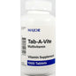 Dates in a clear plastic container labeled Tab A Vite TB 1000 from Pasteur Pharmacy, showing fresh, glossy dates inside.