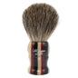 Il Ceppo Red Handle Pure Badger Bristle Shave Brush with red handle and soft bristles for a traditional shaving experience