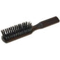 Keller Bürsten THERMO 5 Rhg hairbrush with wooden handle and natural bristles, designed for gentle hair care and styling.