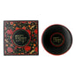 Myrurgia Maja dusting powder in a 5.2-ounce container, featuring a vintage-style label and packaging.