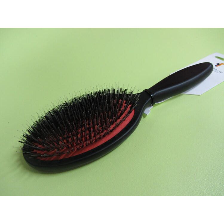 Pet Beauty Hundebürste by Pasteur Pharmacy, a grooming brush for dogs with natural bristles and ergonomic handle.