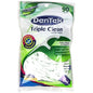 DenTek Advanced Clean Triple Clean Floss Picks with Mouthwash Blast Mint in a 90-count pack, designed for effective dental cleaning.