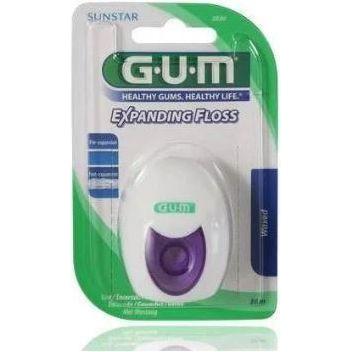 GUM Expanding Dental Floss by Pasteur Pharmacy, 30 meters of dental floss for effective cleaning between teeth.