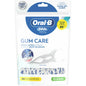Oral-B Glide Gum Care unflavored dental floss picks, 60 count, with smooth floss for gentle gum and tooth cleaning.