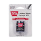 Black nylon POH Litewax Dental Floss by Pasteur Pharmacy, 75 yards for effective interdental cleaning.