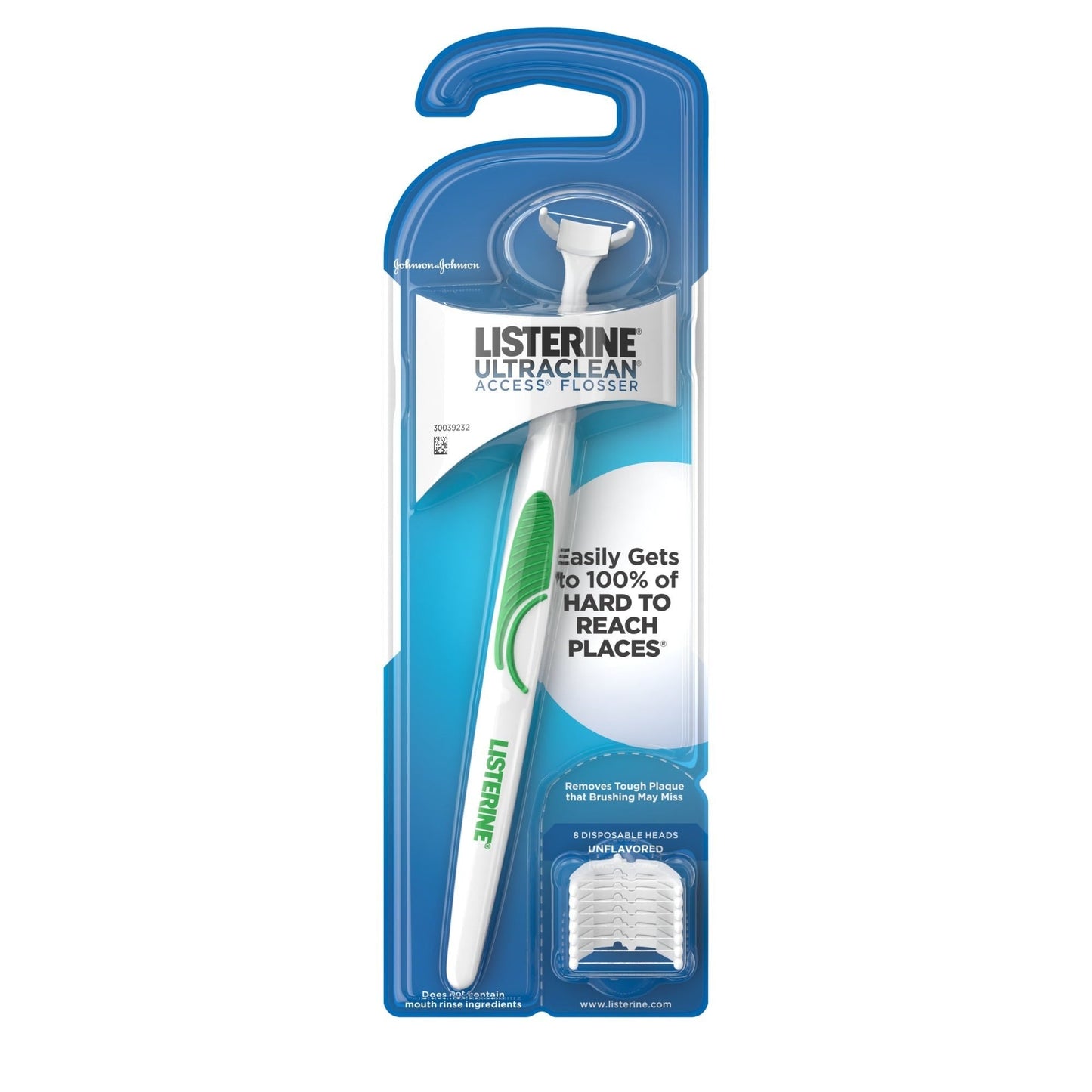 Reach Ultraclean Flosser dental floss from Pasteur Pharmacy, showing the floss and ergonomic handle for effective oral cleaning.