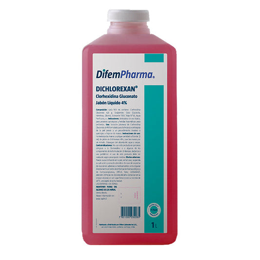 Chlorhexidine Gluconate 4% oral rinse in 236ml bottle, used for dental hygiene, by Pasteur Pharmacy.