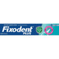 Fixodent Plus Precisi & Seal denture adhesive cream with breath bacteria guard in a 2 oz tube, designed for secure fit and fresh breath.