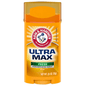 Arm & Hammer UltraMax antiperspirant deodorant stick with fresh scent, 2.6 oz, in a white plastic container