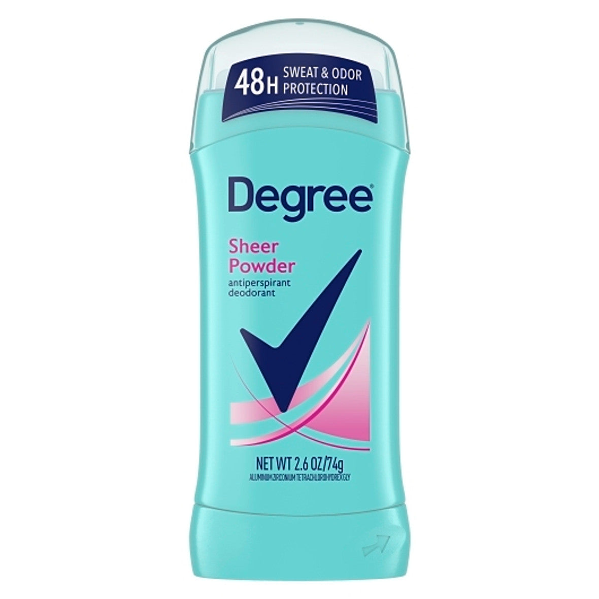Degree Dry Protection Sheer Powder Antiperspirant Deodorant in 2.6 oz stick, natural protection from Pasteur Pharmacy.