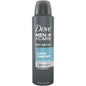 Dove Men+Care Dry Spray Antiperspirant in Clean Comfort scent, 3.8 oz, showcasing the deodorant bottle with label.