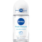 NIVEA Fresh Natural 72h anti-perspirant roll-on for women, 50ml, deodorant and anti-perspirant in clear bottle