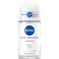 Nivea Fresh Sensation 72h anti-perspirant roll-on deodorant in 50ml bottle, featuring clear liquid formula with blue cap.