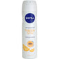 Nivea Happy Time 48h anti-perspirant deodorant spray for women in 150ml bottle, with blue and white packaging.