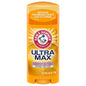 Arm & Hammer Ultra Max Antiperspirant Deodorant in Powder Fresh scent, invisible solid stick, 2.6 oz, shown in packaging.