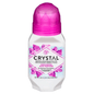 Pasteur Pharmacy Crystal Deodorant Roll-On, mineral-enriched and unscented, in 2.25 Fl Oz bottle, showcasing the deodorant applicator.