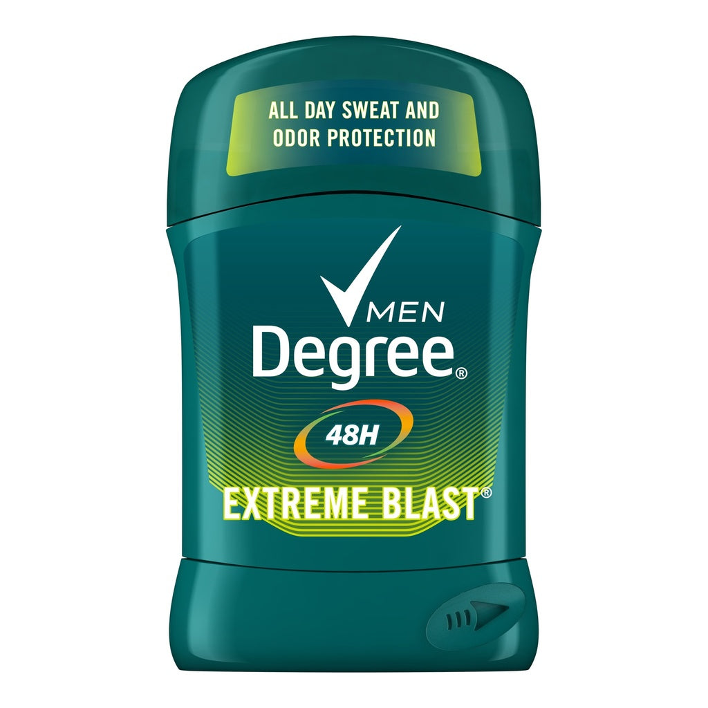 Degree Men Original Protection antiperspirant deodorant stick by Pasteur Pharmacy, 1.7 oz, in a sleek packaging.