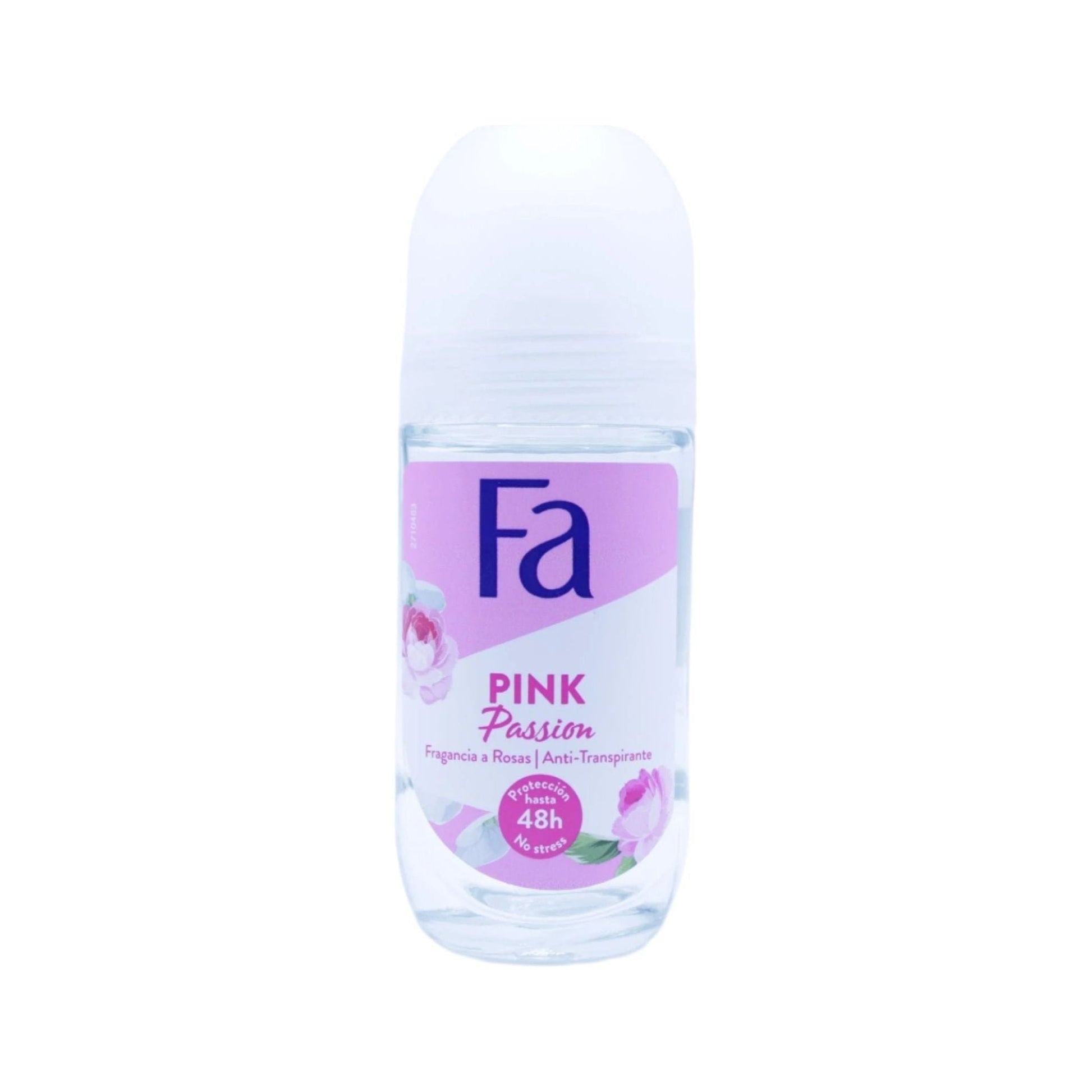 Fa Pink Passion deodorant stick by Pasteur Pharmacy, 50ml, anti-perspirant providing 48-hour odor protection.