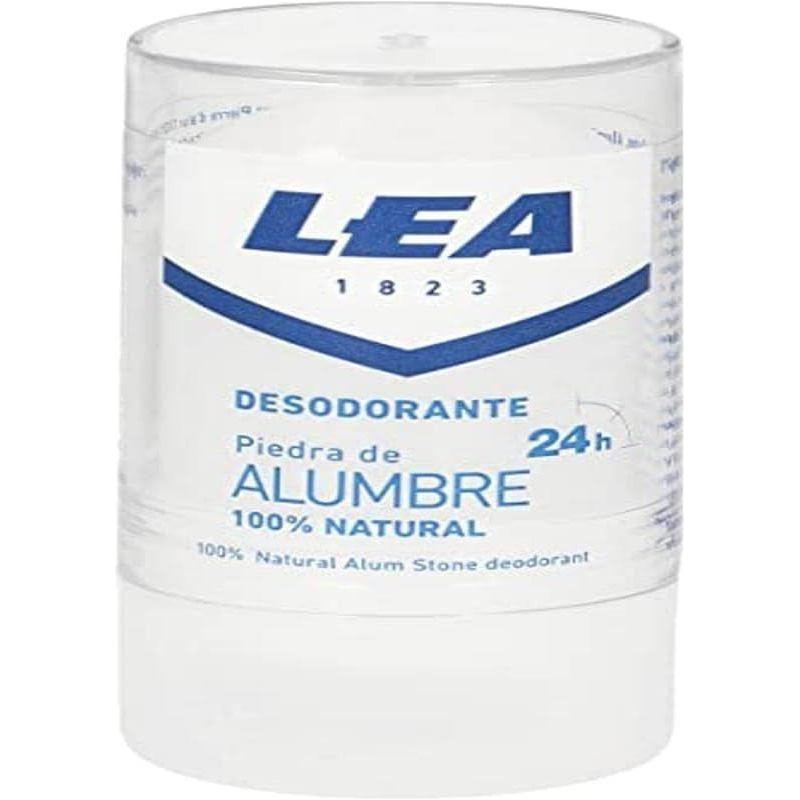 LEA Desodorante Almubre 24Hr deodorant stick by Pasteur Pharmacy, with white packaging and twist-up design for daily use