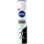 Nivea Invisible Black & White Fresh deodorant spray in 150ml bottle, featuring a sleek design and clear label.