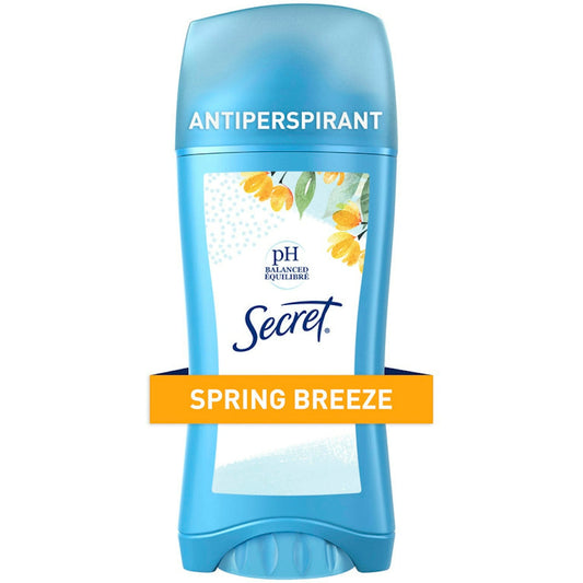 Pasteur Pharmacy Secret Spring Breeze antiperspirant deodorant stick, 2.6 oz, in invisible solid packaging