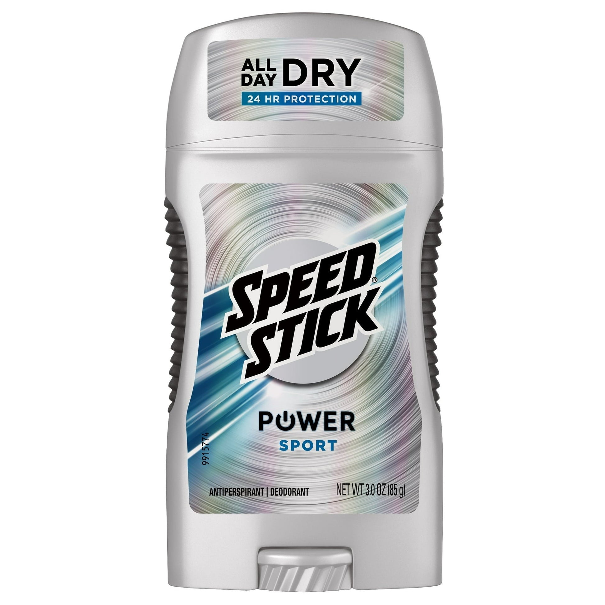 Speed Stick Power Antiperspirant Deodorant Ultimate Sport in 3 oz stick, showing the deodorant tube and cap.