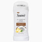Suave Coconut & Vanilla aluminum-free deodorant stick from Pasteur Pharmacy, 2.6 oz with fresh coconut and vanilla scent.